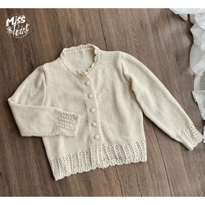 Miss Point Forest Picture Book Cardigan(Reservation/Full Payment Without Shipping)
